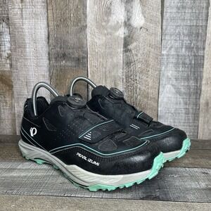 Womens Pearl Izumi X-Alp Launch 11 BOA Black Cycling Shoes Sneakers Size EU 39